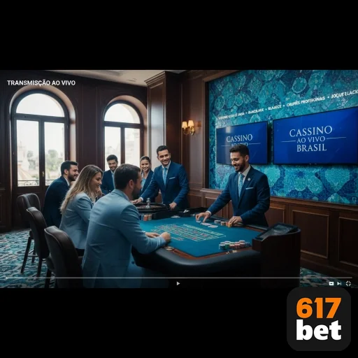 Experiência Imersiva em Live Gaming - 617bet