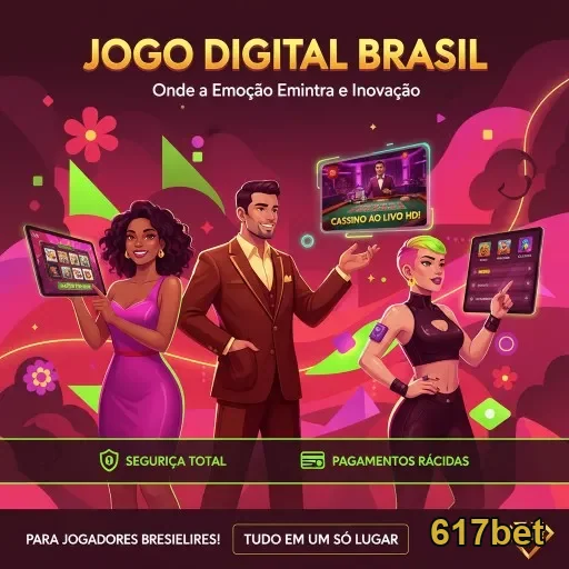 Ilustração de jogadores em dispositivos móveis no 617bet.