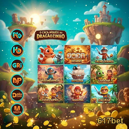 617bet apresenta mesa de caça-níqueis divertida e colorida.